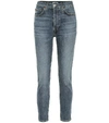 RE/DONE HIGH-RISE CROP SKINNY JEANS,P00513734