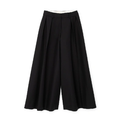 Khaite Helina Culottes Pants In Black