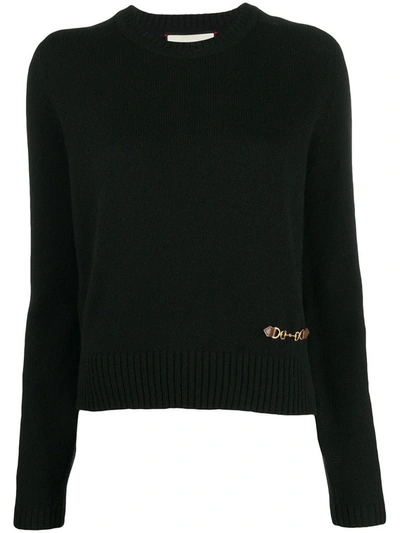 Gucci Women's Black Cashmere Sweater