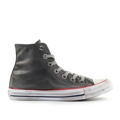 Converse Women's 169138c Grey Canvas Hi Top Sneakers