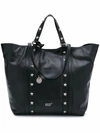 RED VALENTINO RED VALENTINO WOMEN'S BLACK LEATHER TOTE,UQ2B0C14IBL0NO UNI