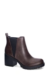 Dirty Laundry Women's Lido Lug Sole Booties Women's Shoes In Coffee