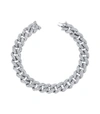 Shay 18k White Gold Essential Link Diamond Bracelet In Silver