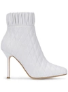 CHLOE GOSSELIN QUILTED ANKLE BOOTS