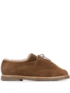 MACKINTOSH SUEDE LACE-UP SHOES