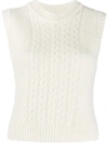 LOW CLASSIC RIBBED KNIT VEST