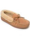 Minnetonka Men's Allen Slipper Men's Shoes In Camel