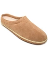 MINNETONKA MEN'S TAYLOR SUEDE CLOG SLIDE SLIPPERS