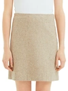 THEORY EASY WAIST RECYCLED WOOL-BLEND A-LINE SKIRT,0400012516736
