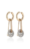 DEMARSON WOMEN'S APOLLO CRYSTAL-EMBELLISHED 12K GOLD-PLATED EARRINGS,834639