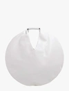 Mm6 Maison Margiela Circular Japanese Tote Bag In White