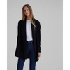 Club Monaco Cristina Shawl Collar Cashmere Cardigan In Black