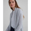 Club Monaco Light Heather Grey Cristina Cashmere Cardigan In Size M/l