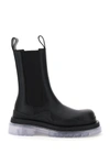 BOTTEGA VENETA BV TIRE LEATHER CHELSEA BOOTS