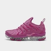 Nike Men's Air Vapormax Plus Running Sneakers From Finish Line In Cosmic Fuchsia/white/cactus Flower