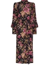 ZIMMERMANN LUCKY FLORAL-PRINT MIDI DRESS