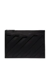 OFF-WHITE PANELLED CLUTCH