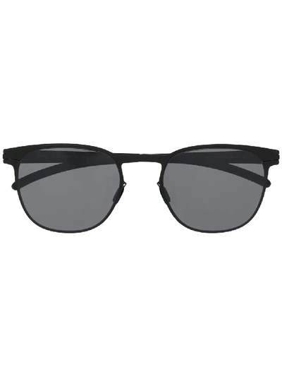 Mykita Square-frame Tinted Sunglasses In Black