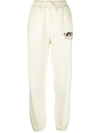 FIORUCCI WOOLAND ANGEL-PATCH JOGGERS