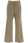 MONCLER 2 MONCLER  HOUNDSTOOTH TROUSERS