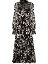 ZIMMERMANN FLORAL-PRINT RUFFLED MAXI DRESS