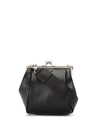 Y'S LEATHER SHOULDER BAG