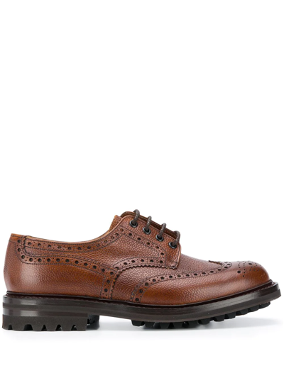 Church's Mcpherson Brown Leather Derby Shoes