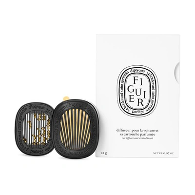 DIPTYQUE FIGUIER (FIG TREE) CAR DIFFUSER AND INSERT,DIP29C7WZZZ