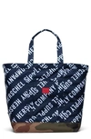 Herschel Supply Co Bamfield Mid-volume Tote Bag In Roll Call Peacoat/ Woodland