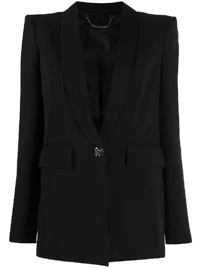 Philipp Plein One-button Blazer In Black