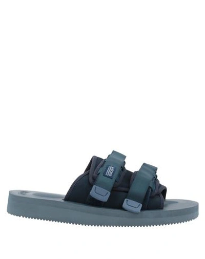 Suicoke Sandals In Dark Blue