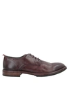 Moma Lace-up Shoes In Dark Brown