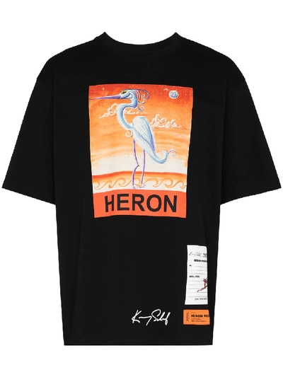 Heron Preston X Kenny Scharf Printed T-shirt In Black