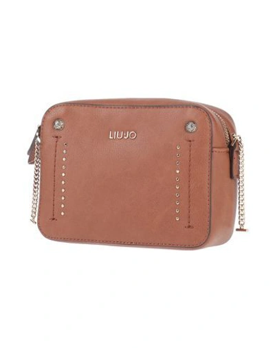 Liu •jo Backpack & Fanny Pack In Tan