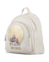 Love Moschino Backpacks In Ivory