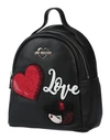 Love Moschino Backpack & Fanny Pack In Black