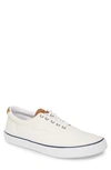 Sperry Men's Striper Ii Cvo Pride Sneakers Men's Shoes In Sw White Canvas