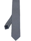 FERRAGAMO 几何印花领带