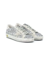 GOLDEN GOOSE SUPERSTAR GLITTER SNEAKERS