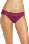 Natori Bliss Perfection Bikini In Magenta Purple