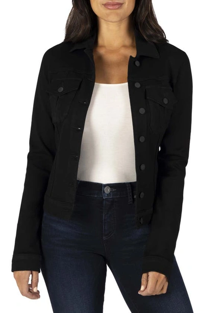 Kut From The Kloth Amelia Black Jacket In Black