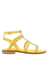 Ash Sandals In Yellow