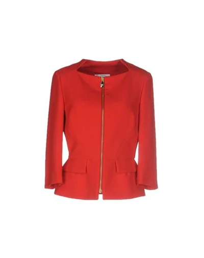 Versace Sartorial Jacket In Red