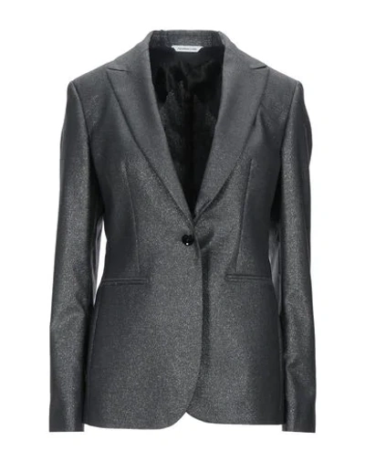 Tonello Suit Jackets In Steel Grey