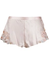 LA PERLA MAISON RAINBOW SILK FRENCH KNICKERS