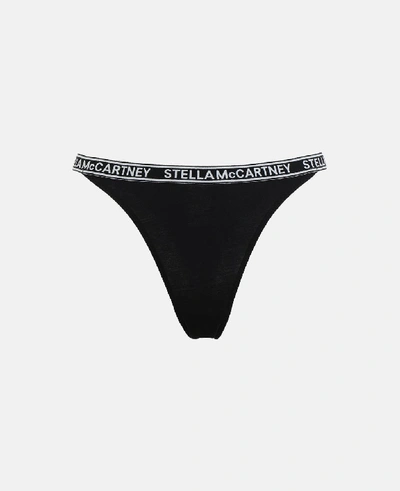 Stella Mccartney Ivy Chatting Bikini Briefs In Black