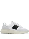 Axel Arigato Genesis Vintage Runner Panelled Recycled Polyester And Leather-blend Trainers In Multicolor