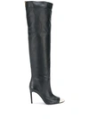 GREYMER POINTED TOE KNEE-LENGTH BOOTS