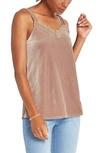 NIC + ZOE VELVET LACE CAMISOLE,F201074