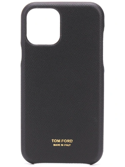 Tom Ford Logo-print Iphone 11 Pro Case In Black